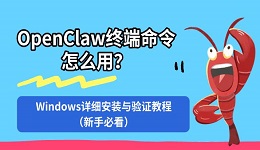 OpenClaw终端命令怎么用?Windows详细安装与验证教程(新手必看)