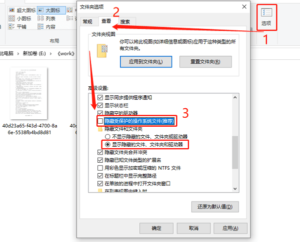 电脑隐藏文件怎么显示 电脑隐藏文件显示出来方法