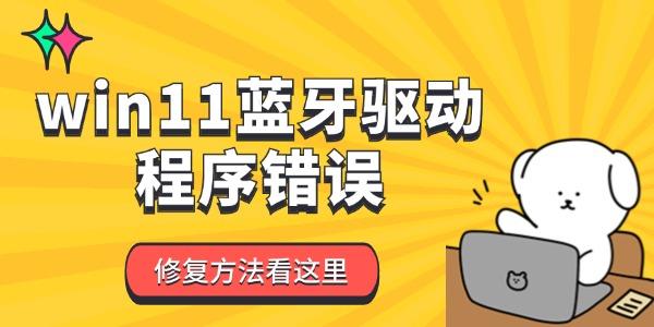 win11蓝牙驱动程序错误怎么办