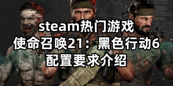 steam热门游戏使命召唤21：黑色行动6配置要求介绍