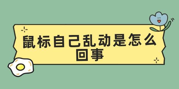 鼠标自己乱动是怎么回事