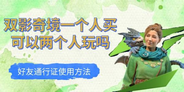 双影奇境一个人买可以两个人玩吗 双影奇境一个人买可以两个人玩吗
