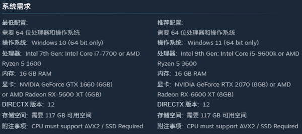 《纪元117:罗马和平》配置要求 《纪元117:罗马和平》配置要求