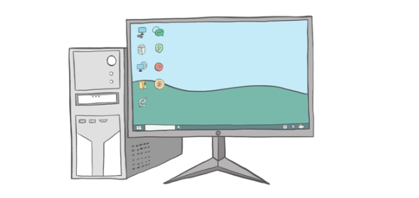 传统台式电脑 传统台式电脑