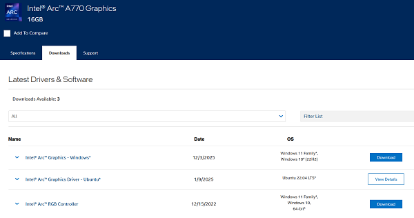 通过Intel官方渠道下载安装 通过Intel官方渠道下载安装