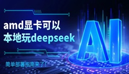 amd显卡可以本地玩deepseek 简单部署指南来了！