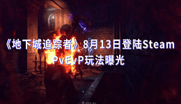 《地下城追踪者》8月13日登陆Steam PvEvP玩法曝光