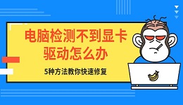 电脑检测不到显卡驱动怎么办 5种方法教你快速修复
