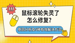 鼠标滚轮失灵了怎么修复?原因分析及5种有效解决方法