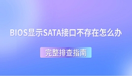 BIOS显示SATA接口不存在怎么办?完整排查指南