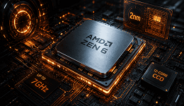 AMD Zen 6桌面处理器重磅曝光:2nm制程+12核CCD+7GHz