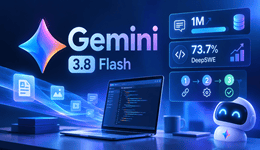 Gemini 3.8 Flash上线:1M上下文+73.7% DeepSWE得分,三步快速接入