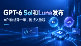 GPT-6 Sol和Luna发布:API价格降一半,附接入教程