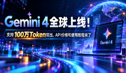 Gemini 4正式发布!支持100万Token输出,API价格和使用教程来了